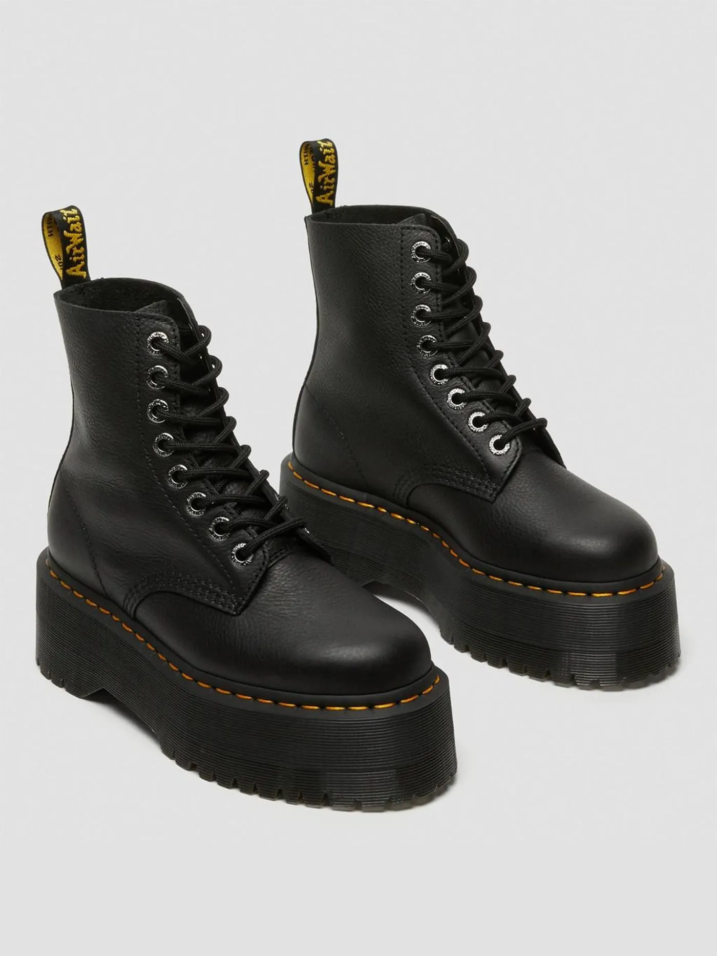 1460 Pascal Max Pisa Black Boots