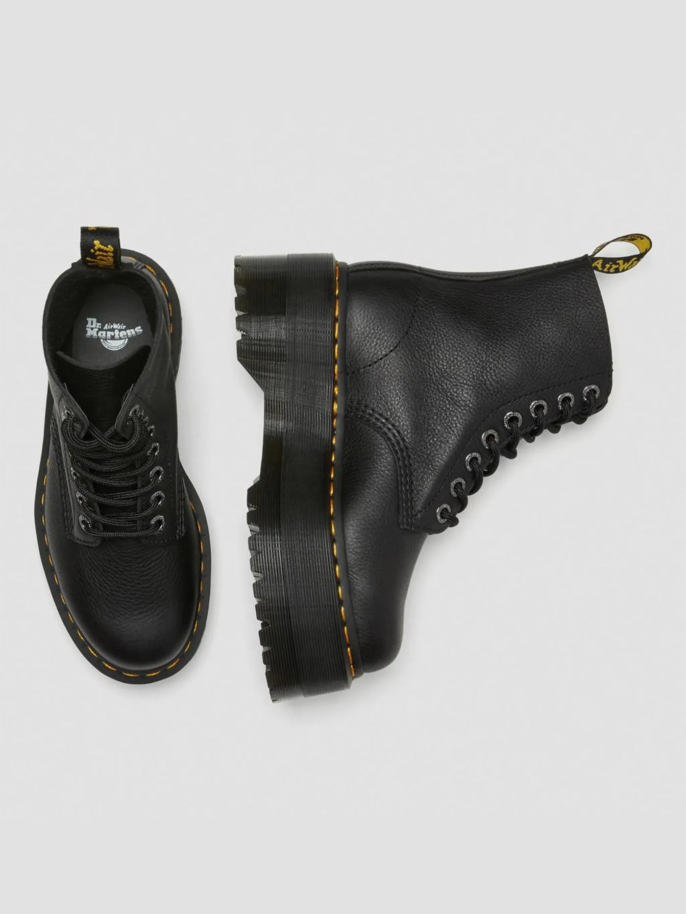 1460 Pascal Max Pisa Black Boots