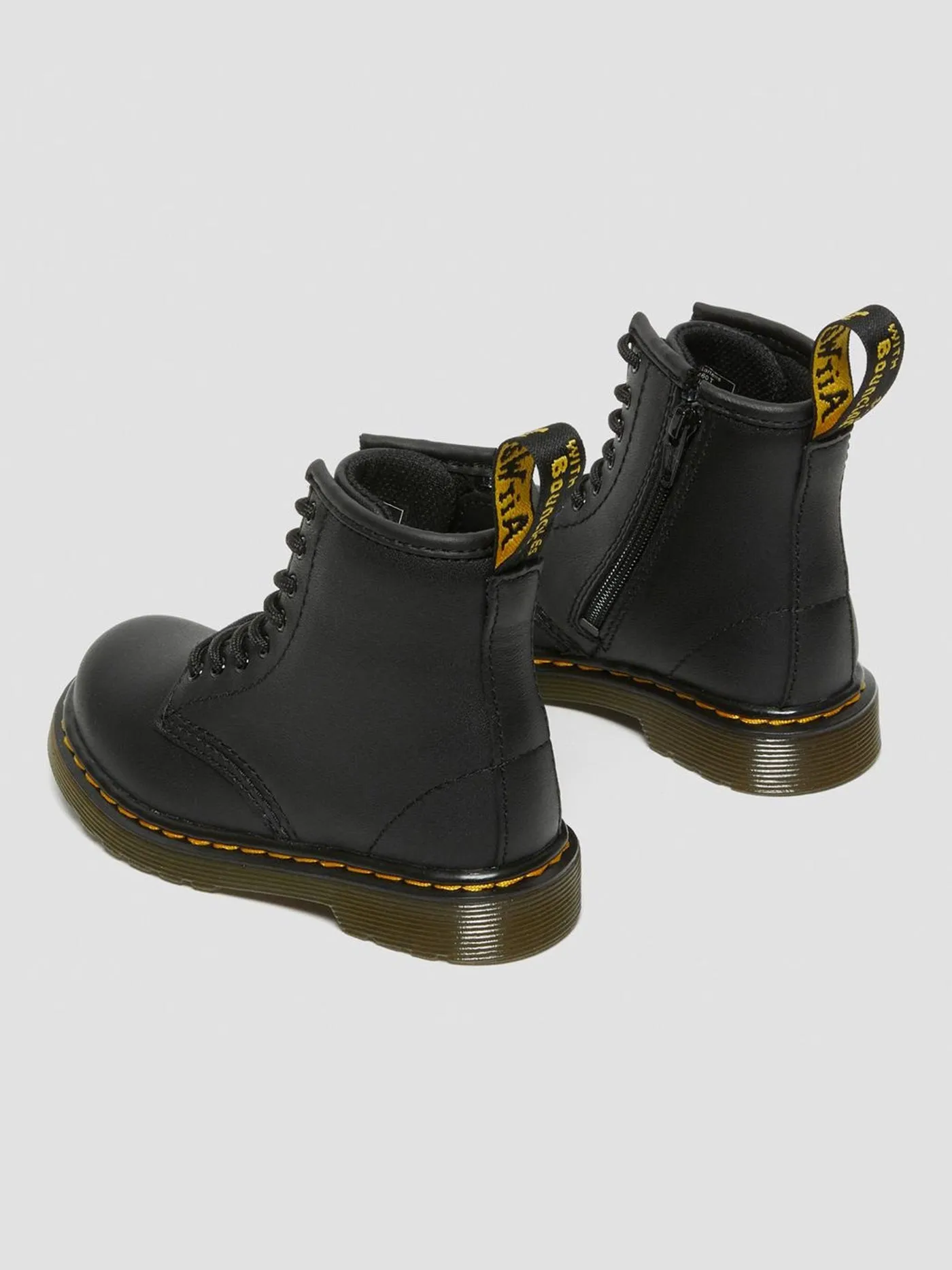 1460 Softy T Black Boots (Little Kids)