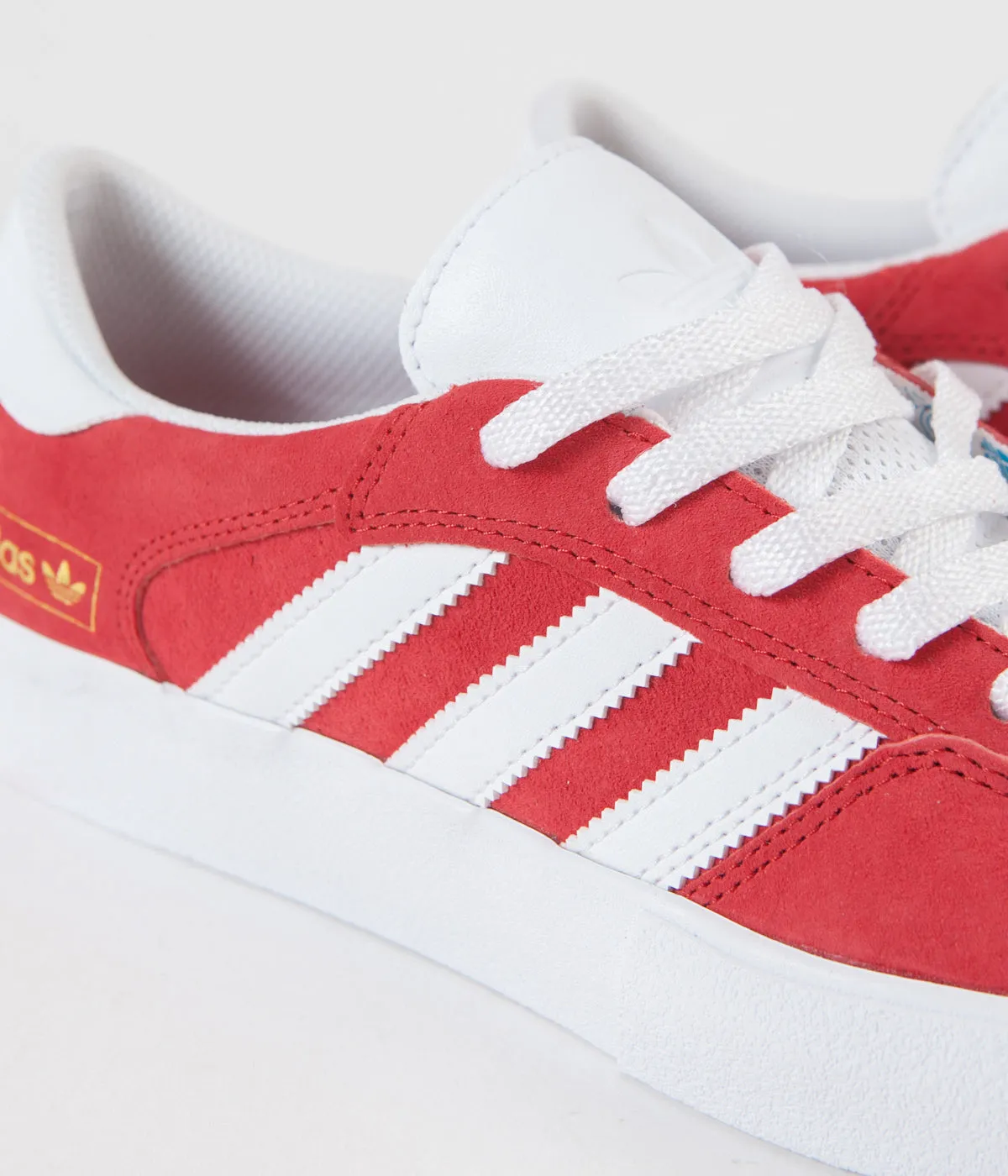 Adidas Matchbreak Super Shoes - Scarlet / White / Gold Metallic