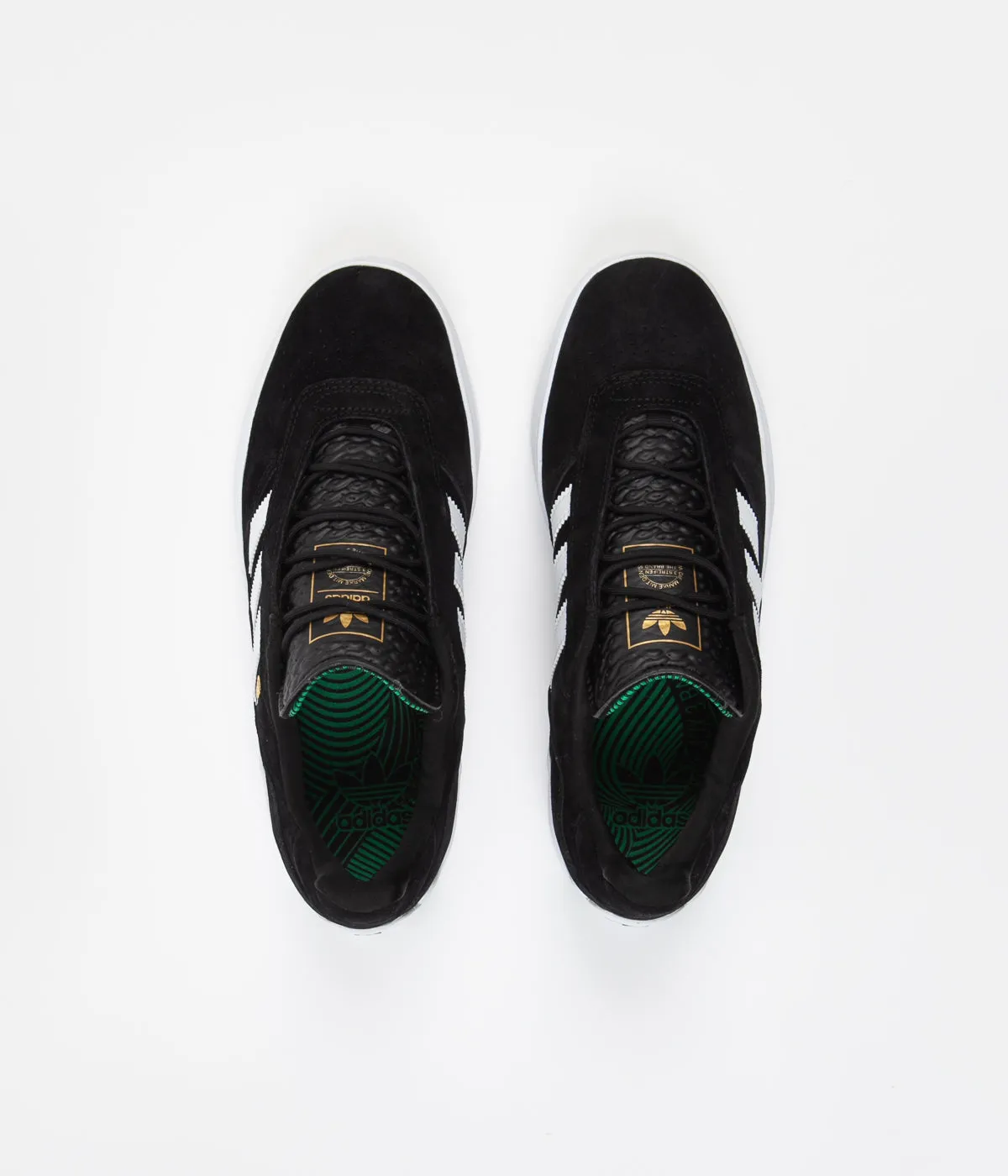 Adidas Puig Shoes - Core Black / White / Vivid Green