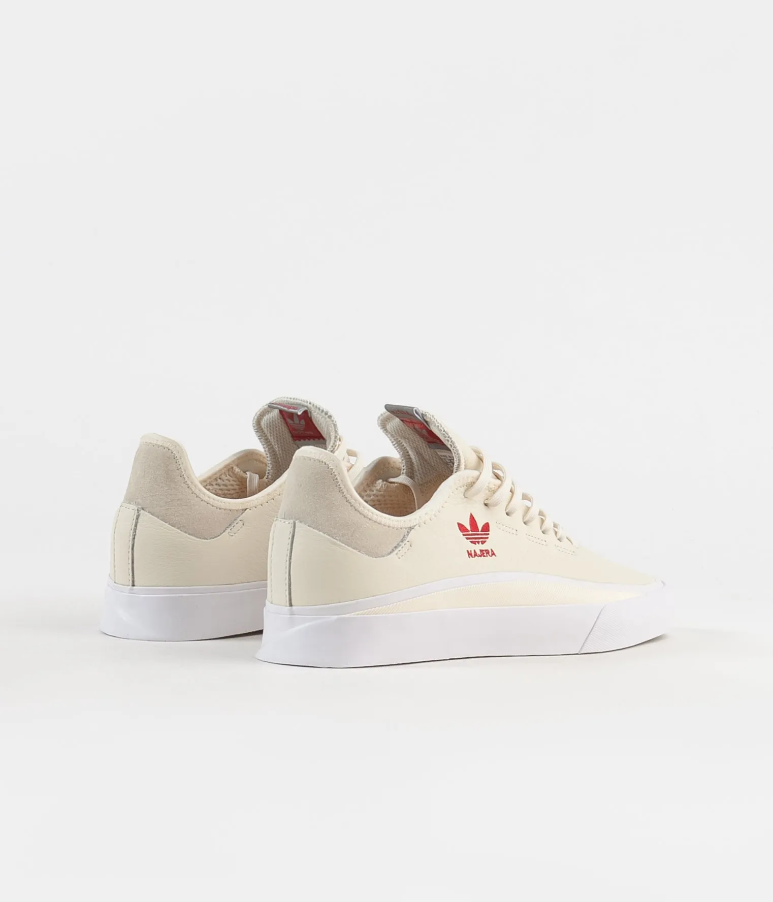 Adidas Sabalo 'Diego Najera' Shoes - Cream White / White / Power Red