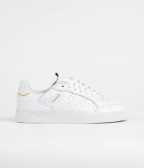 Adidas Tyshawn Low Shoes - FTWR White / FTWR White / Gold Metallic