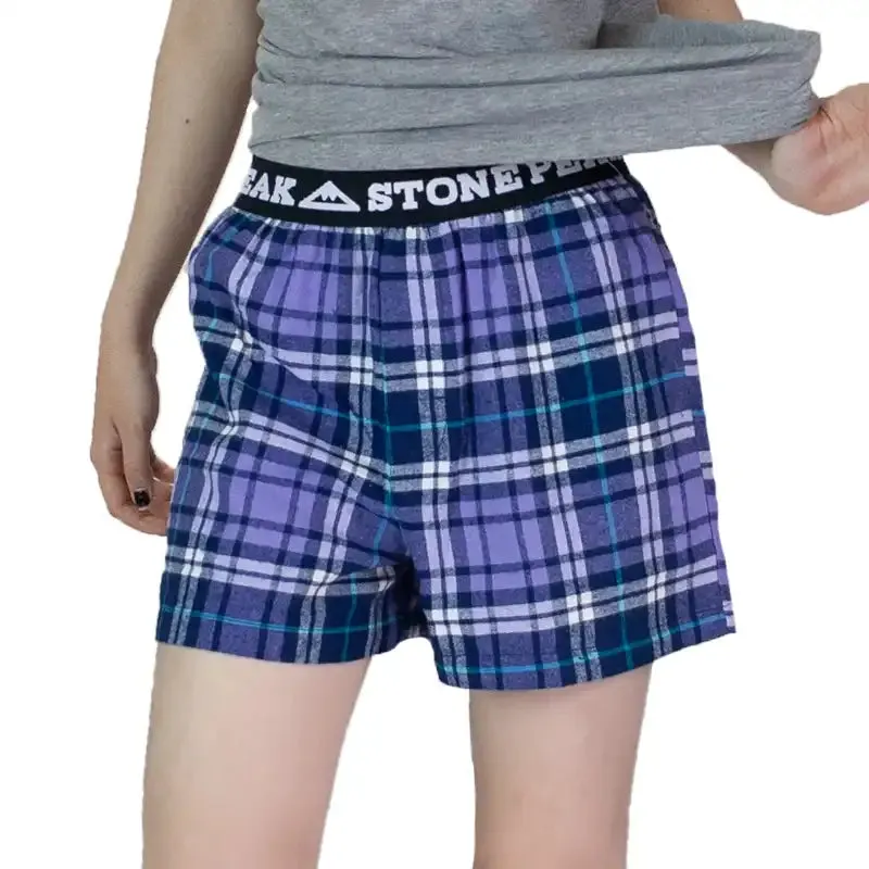 Adult Stone Peak Flannel Boxers