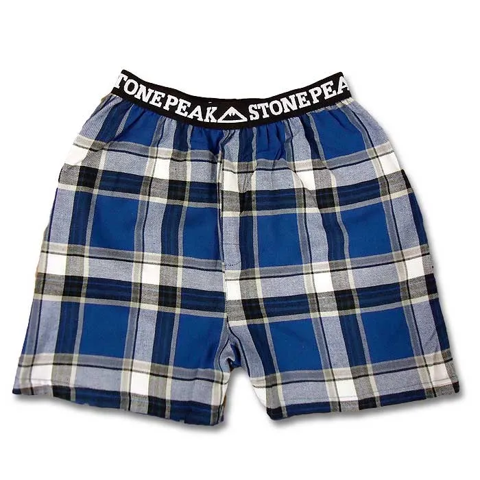 Adult Stone Peak Flannel Boxers