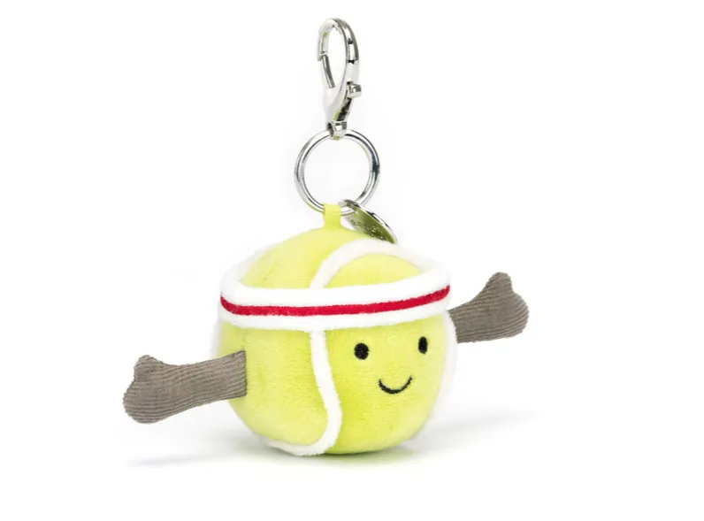 Amuseables Sports Tennis Bag Charm Jellycat