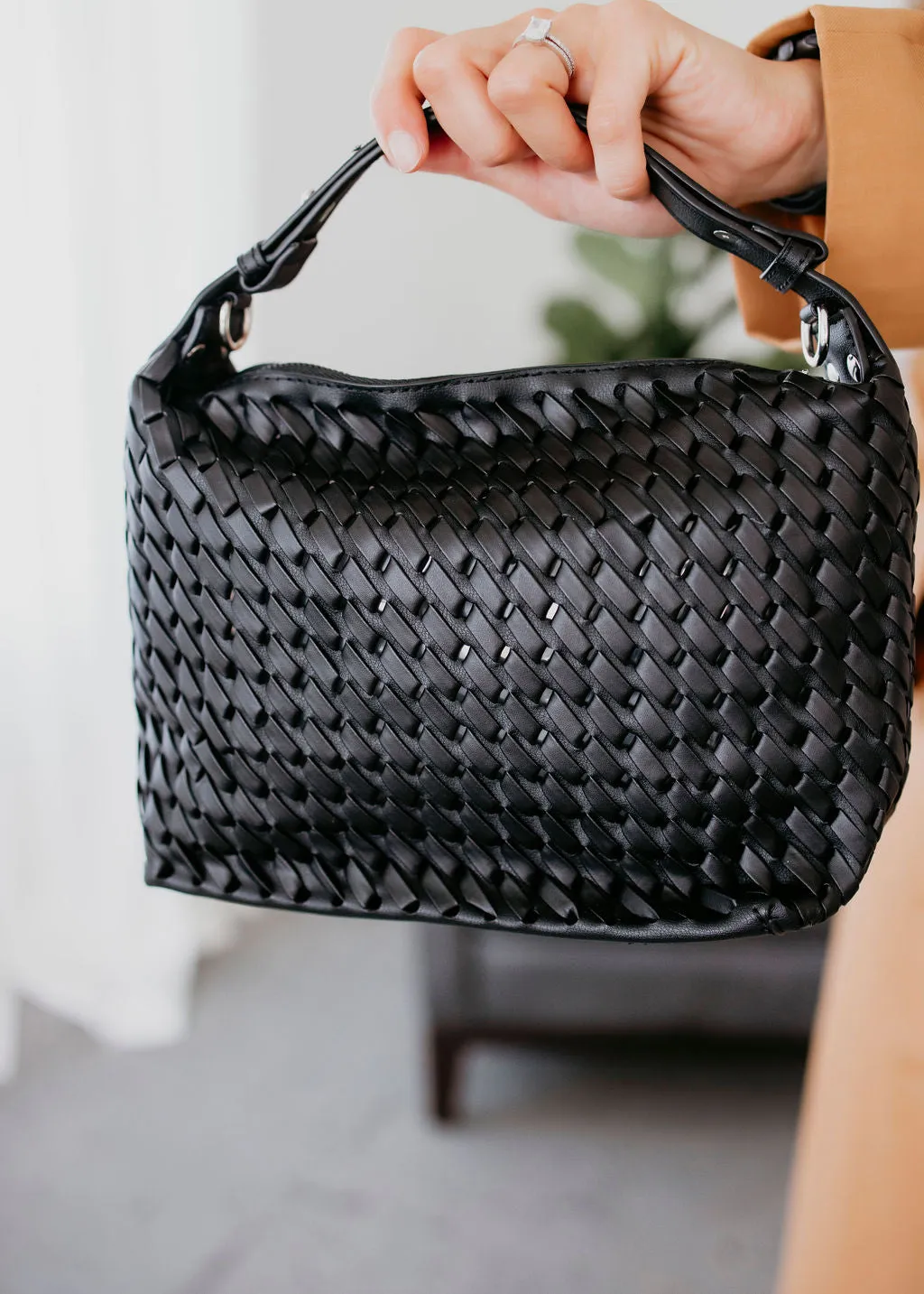 Annie Woven Tote Bag