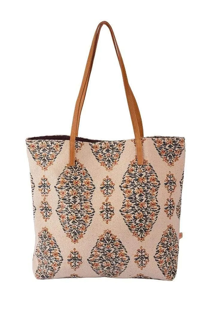 ARMENIA - BLOCK PRINTED TOTE  BAG