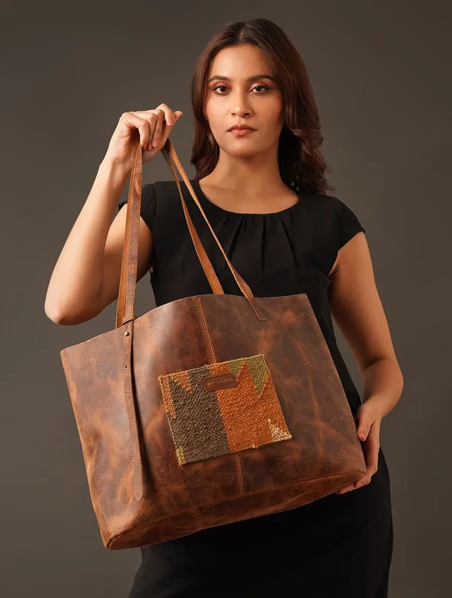 AVARICE - LEATHER TOTE BAG