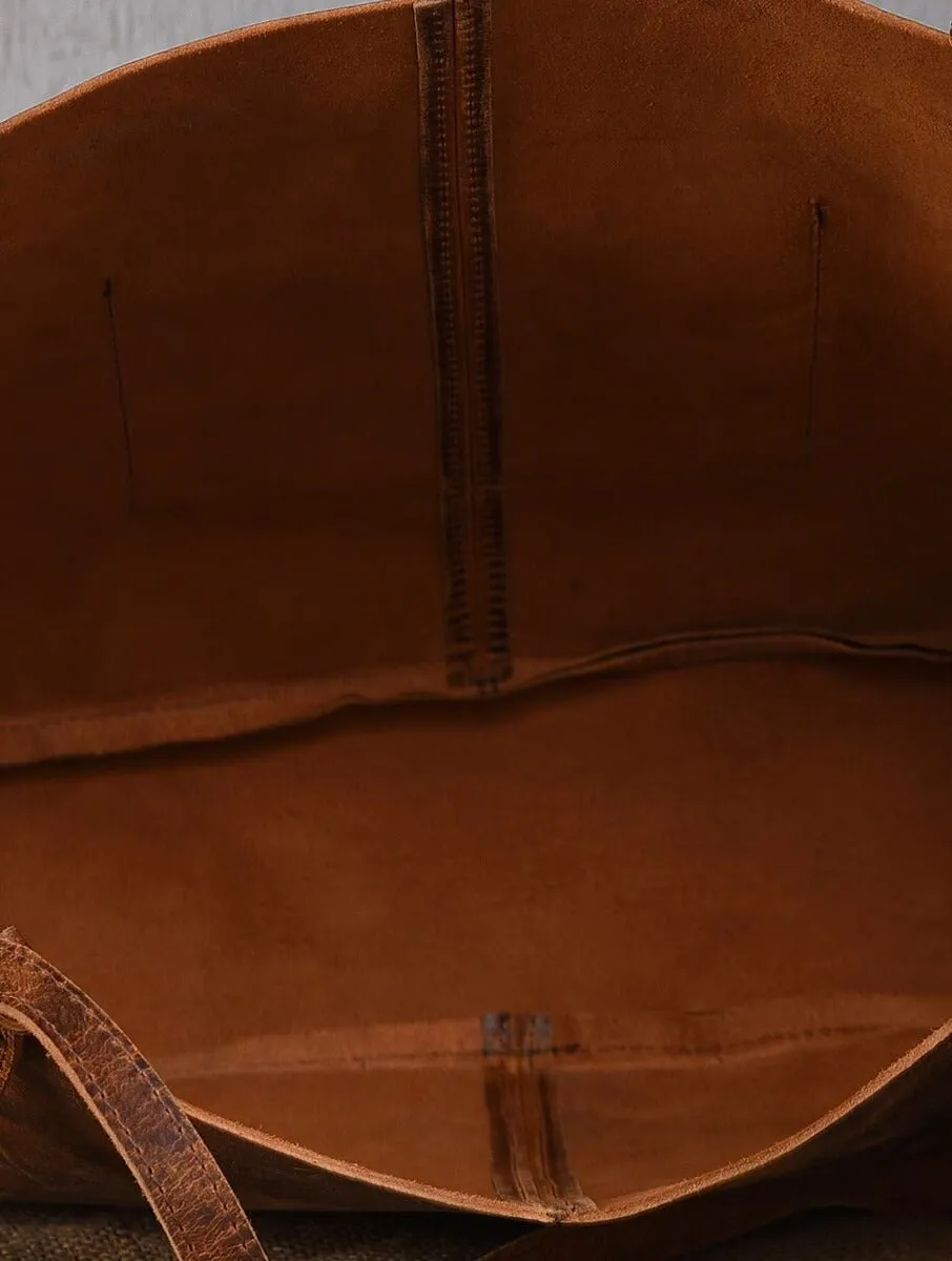 AVARICE - LEATHER TOTE BAG