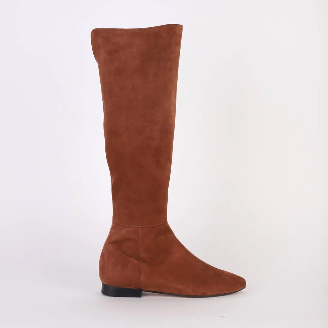 BARBIE - suede knee boot