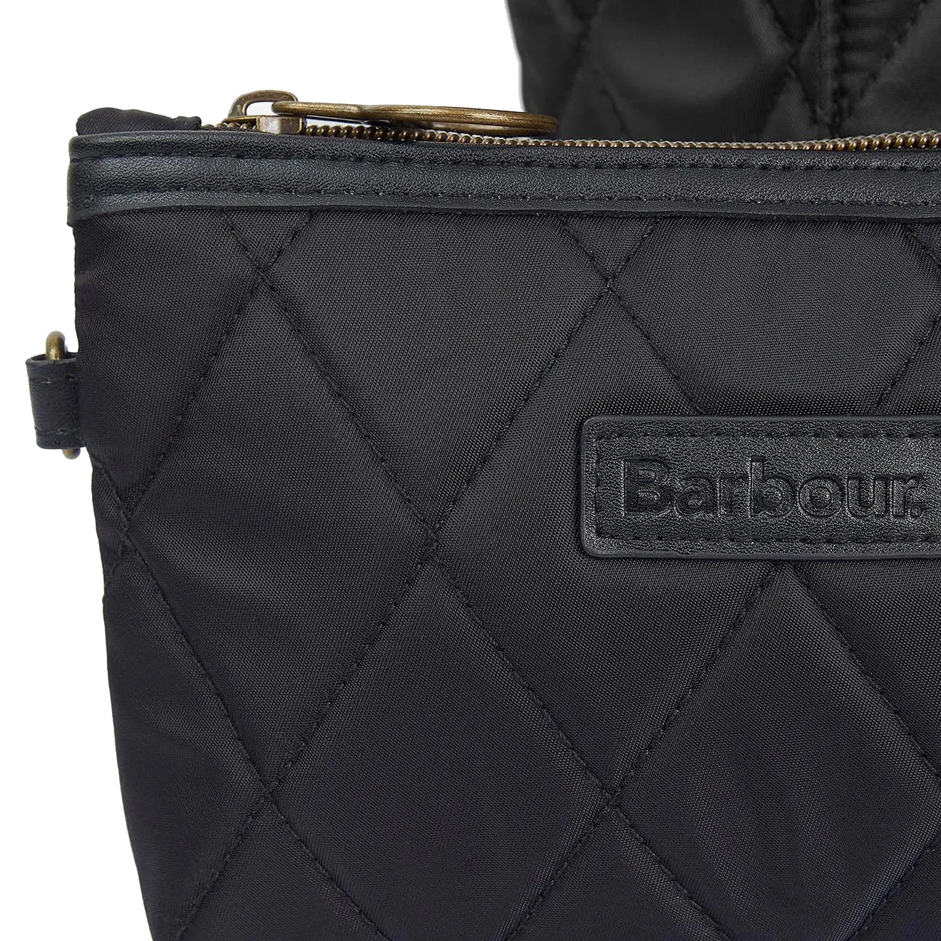 Barbour Quilted Tote Bag Black