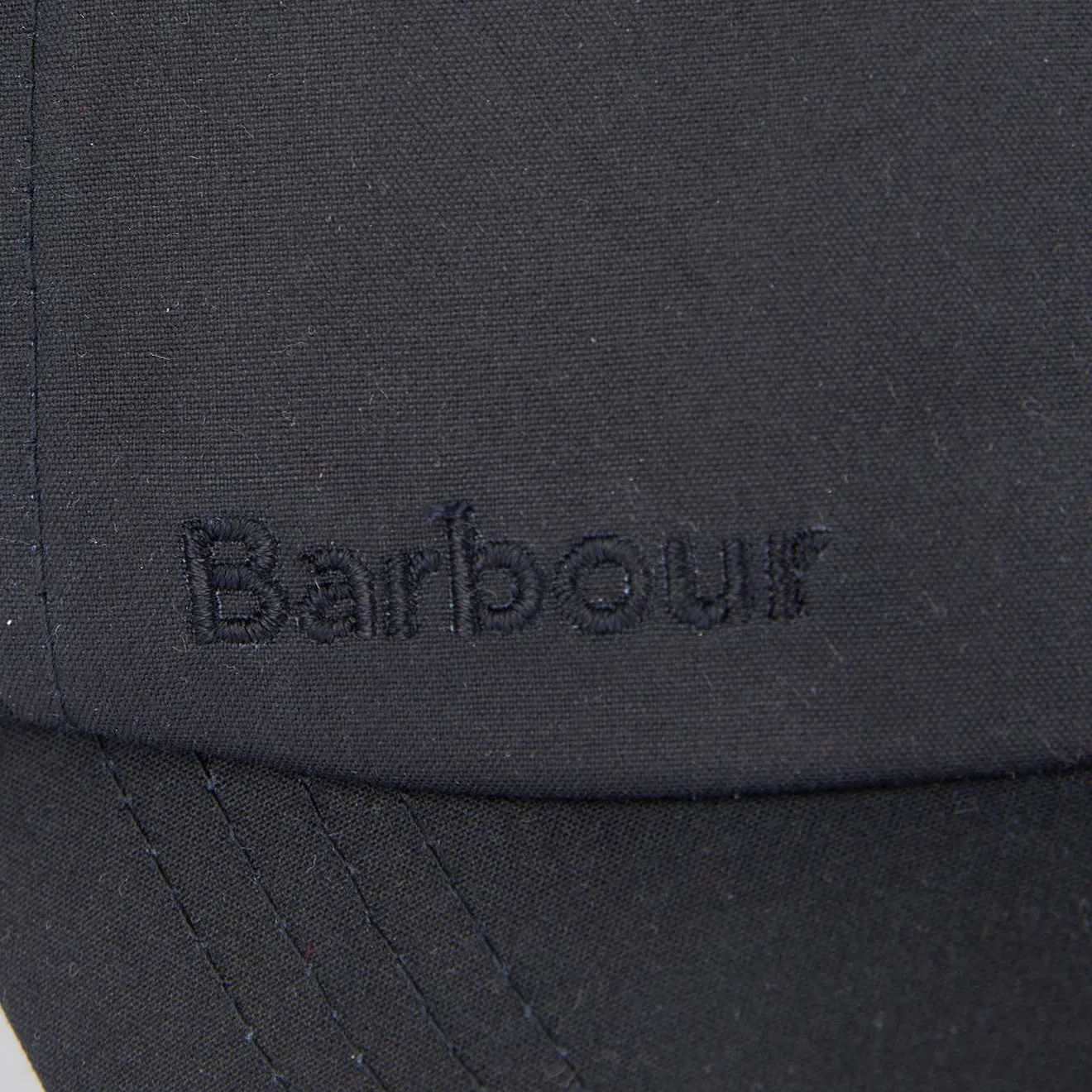 Barbour Wax Sports Cap Navy / Cordovan