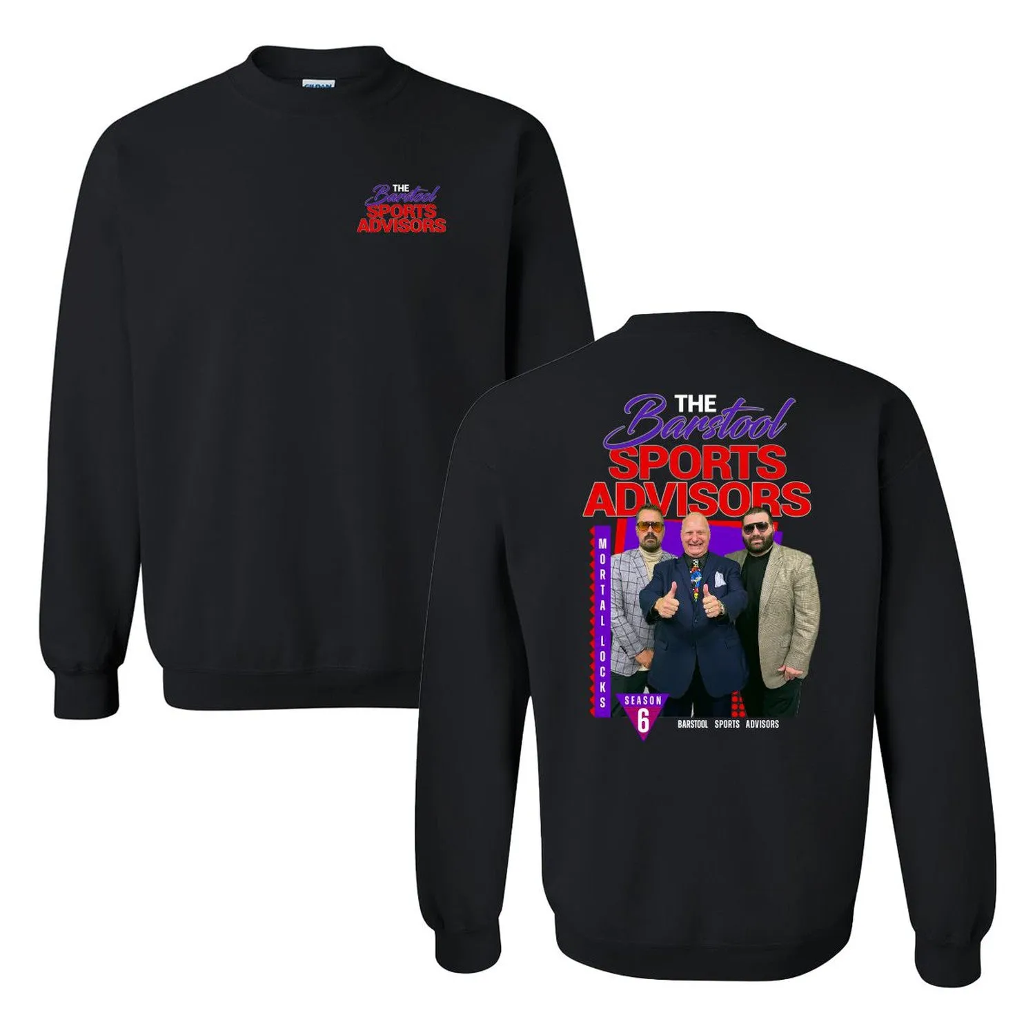 Barstool Sports Advisors Season 6 Crewneck