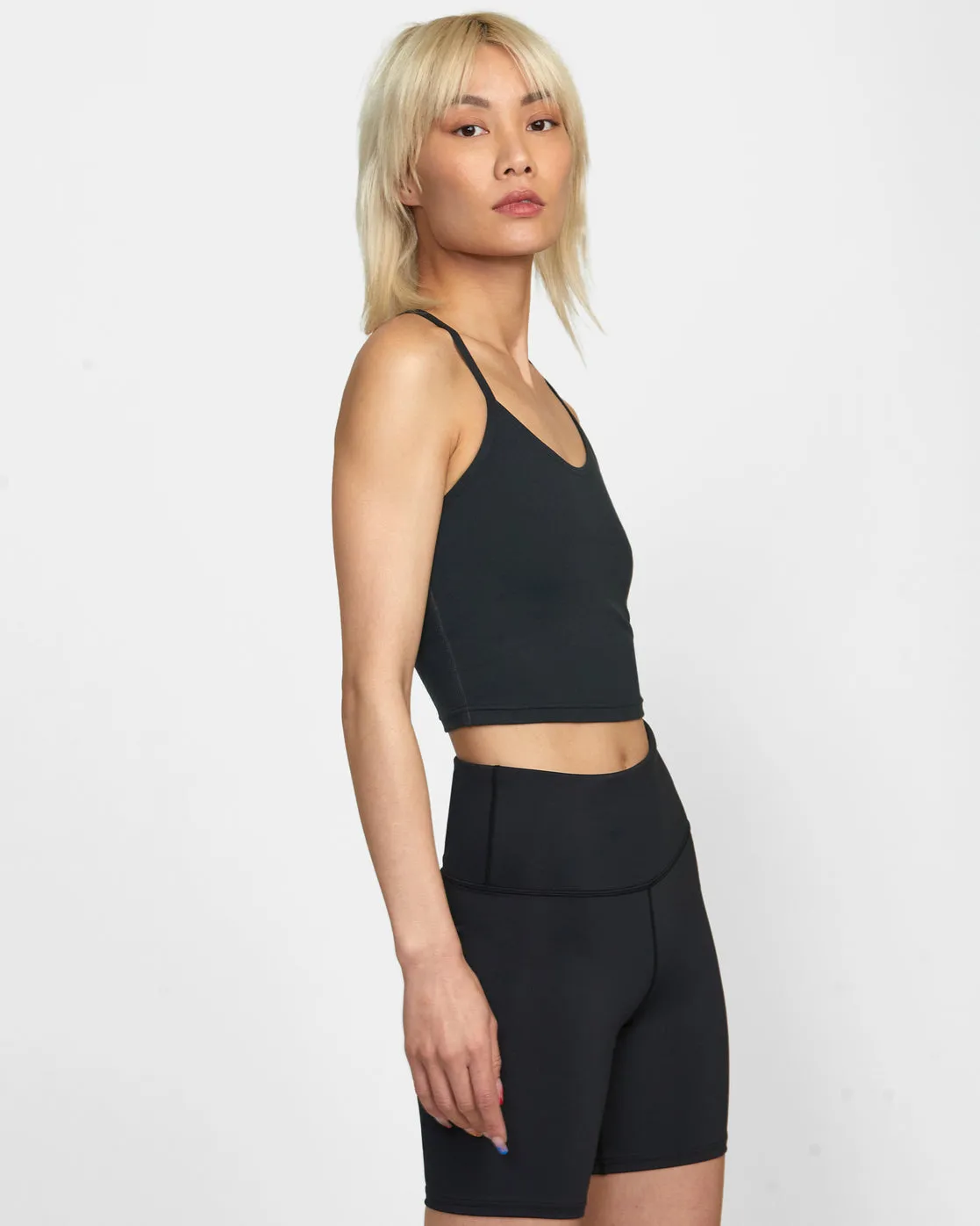 Base Tank Sports Bra - Black