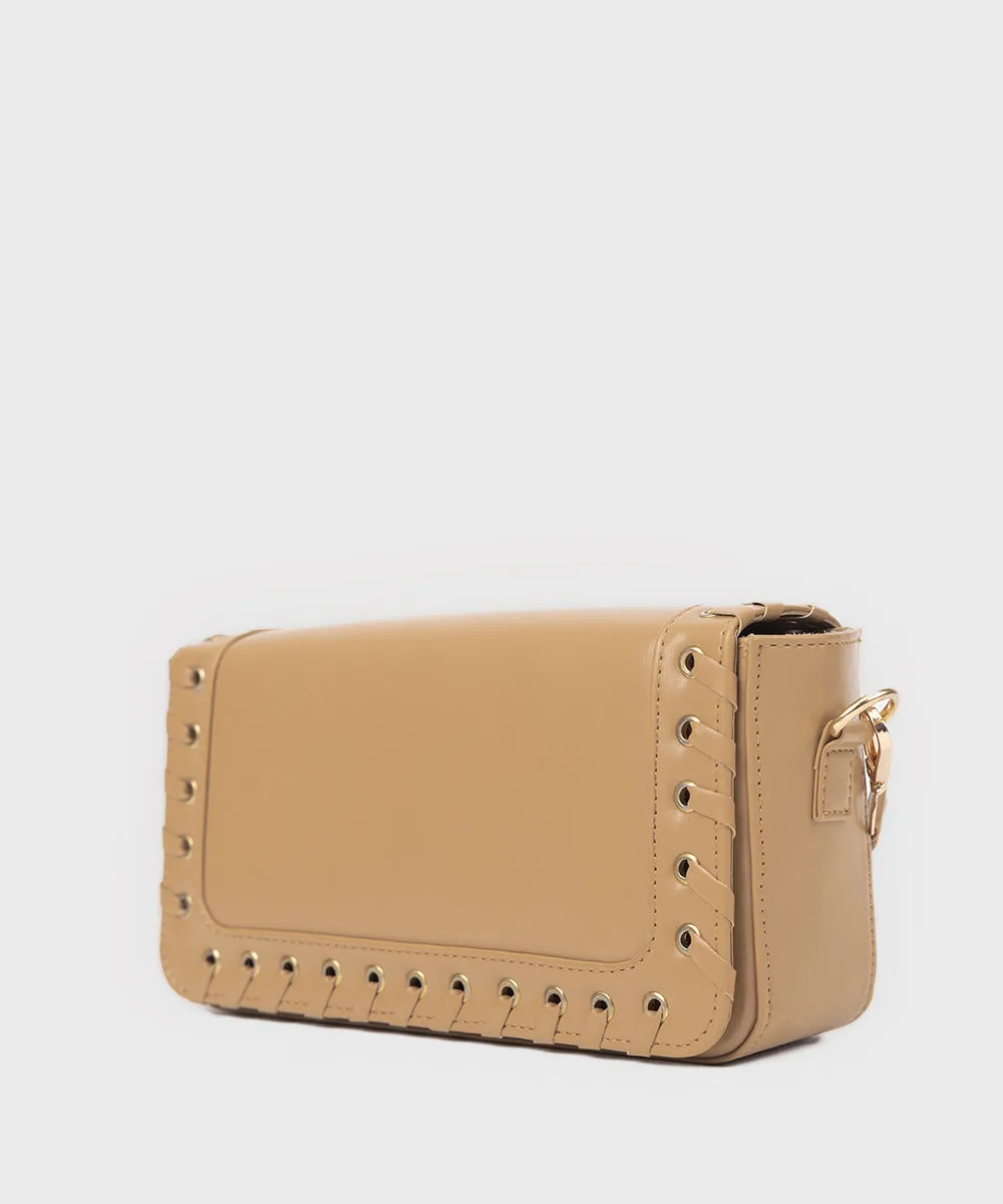 Beige Shoulder Bag