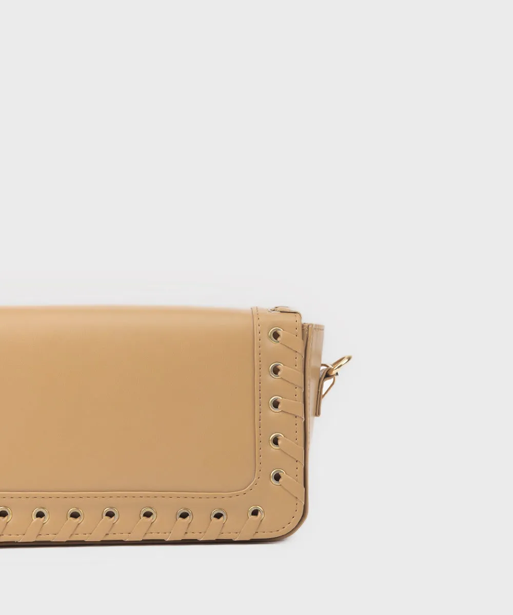 Beige Shoulder Bag