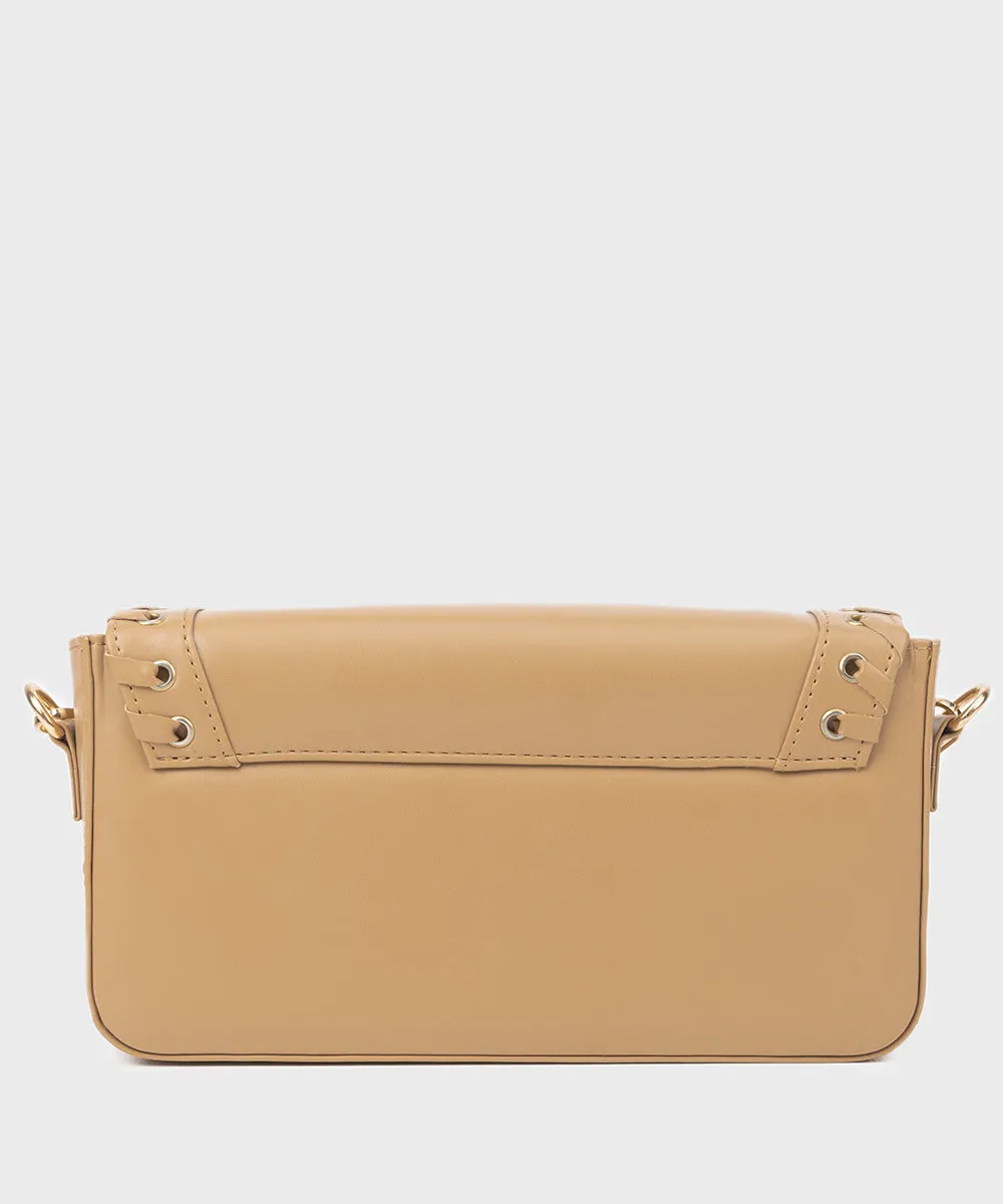 Beige Shoulder Bag