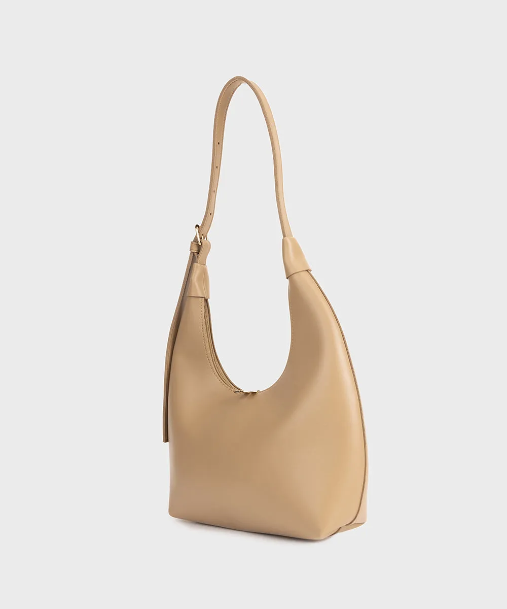 Beige Tote Bag