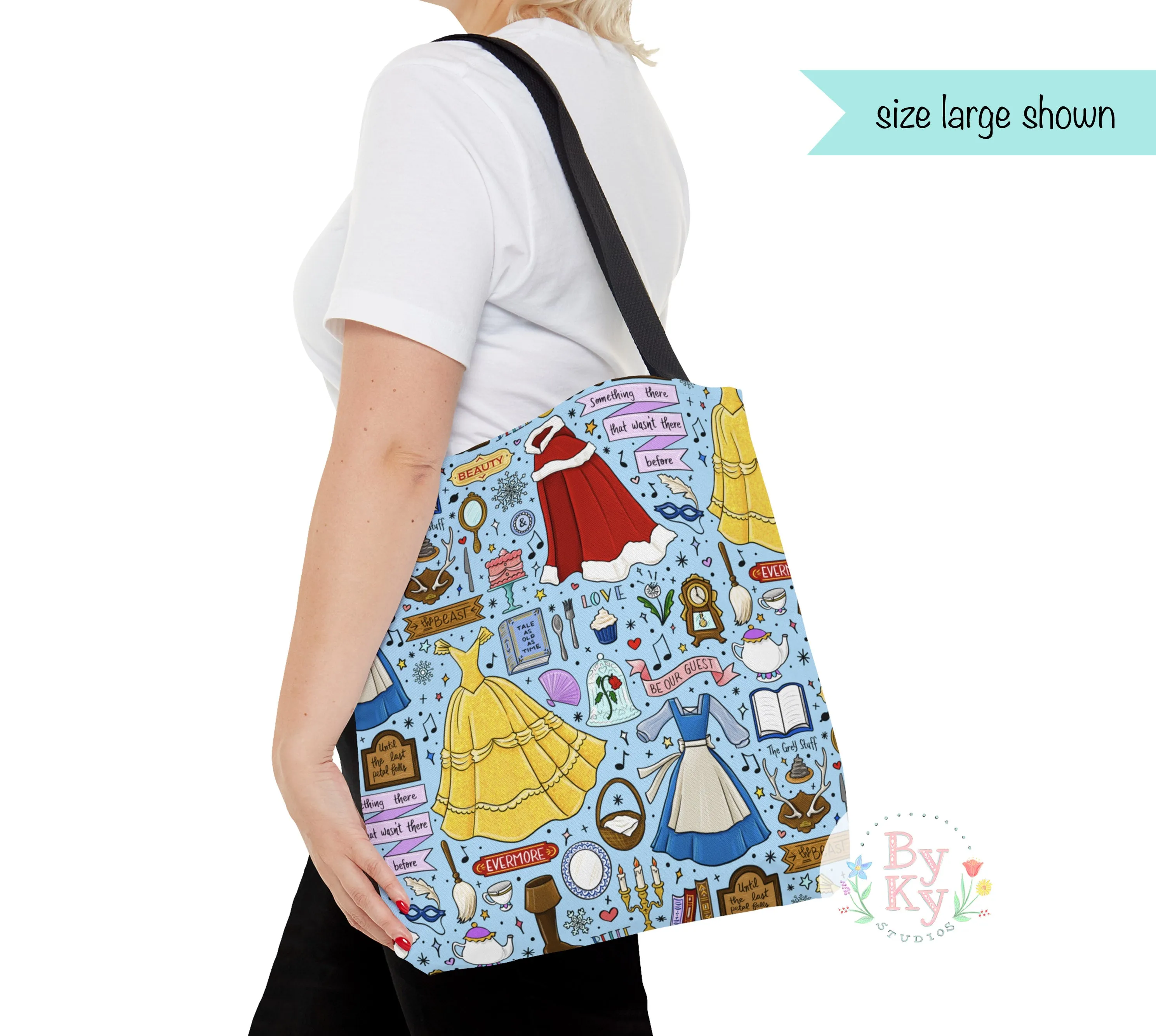 Belle Princess Tote Bag