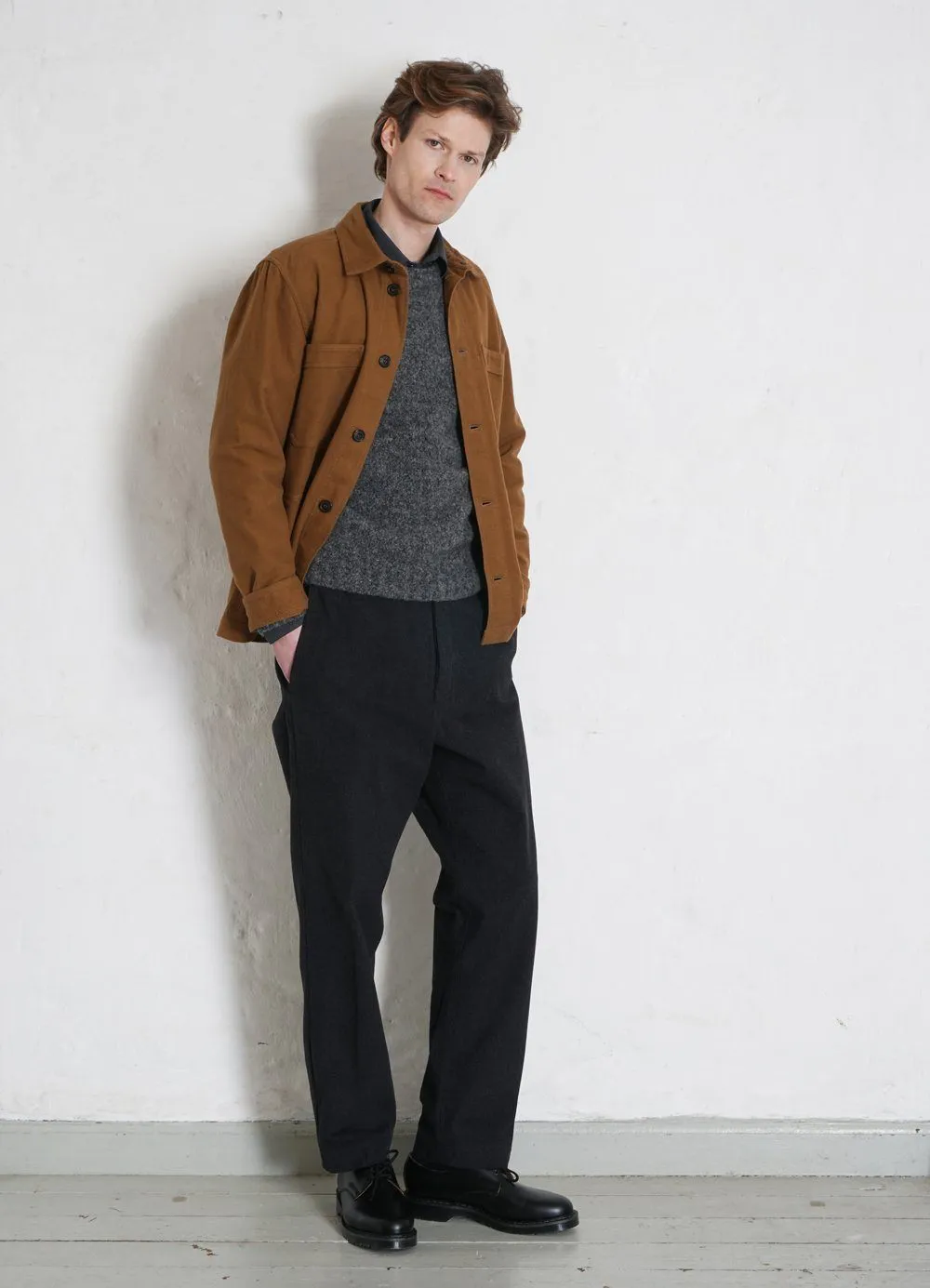 BERTRAM | Refined Work Jacket | Turmeric