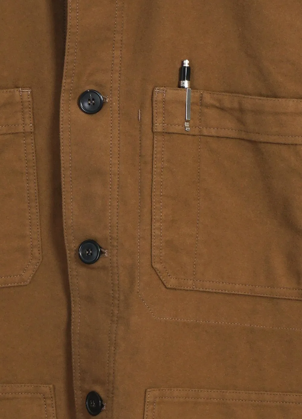 BERTRAM | Refined Work Jacket | Turmeric