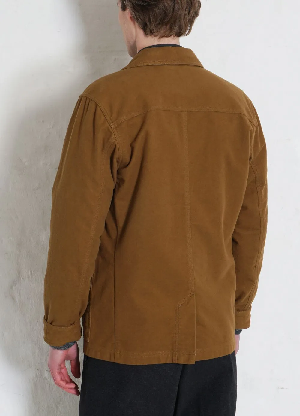 BERTRAM | Refined Work Jacket | Turmeric