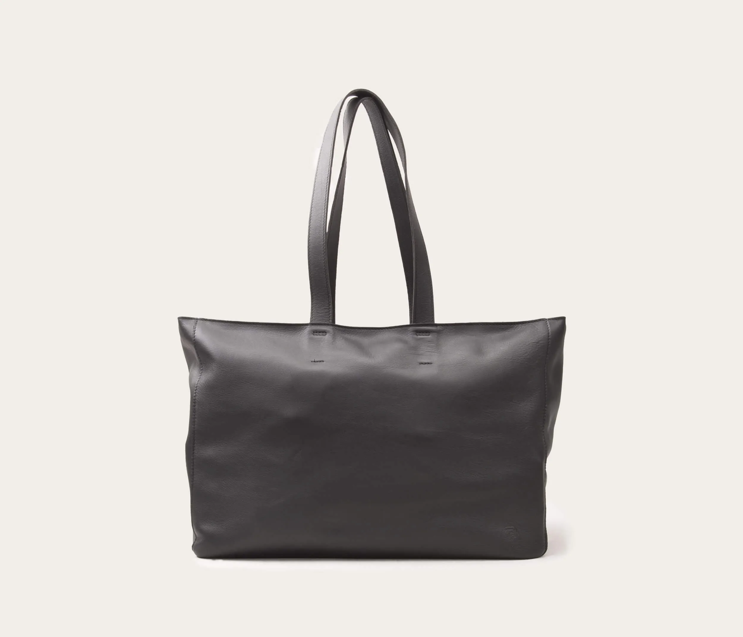 Black Soft Tote Bag