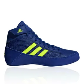 Blue Adidas Havoc K Mystery Wrestling Boots