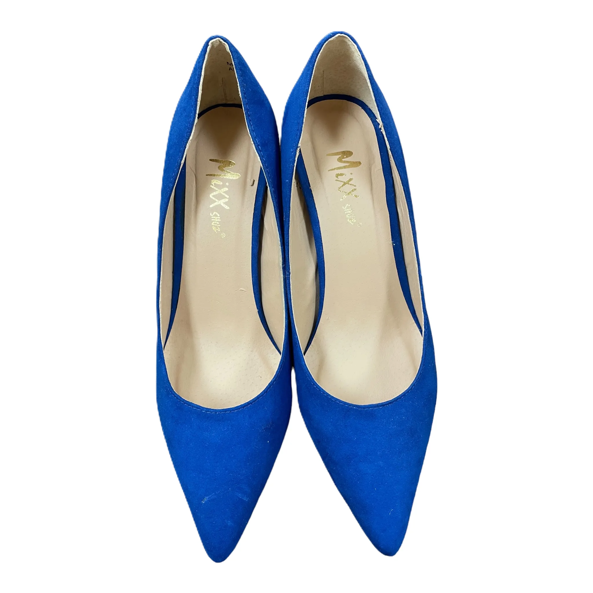 Blue Shoes Heels Kitten By MIXX SHUZ Size: 7.5