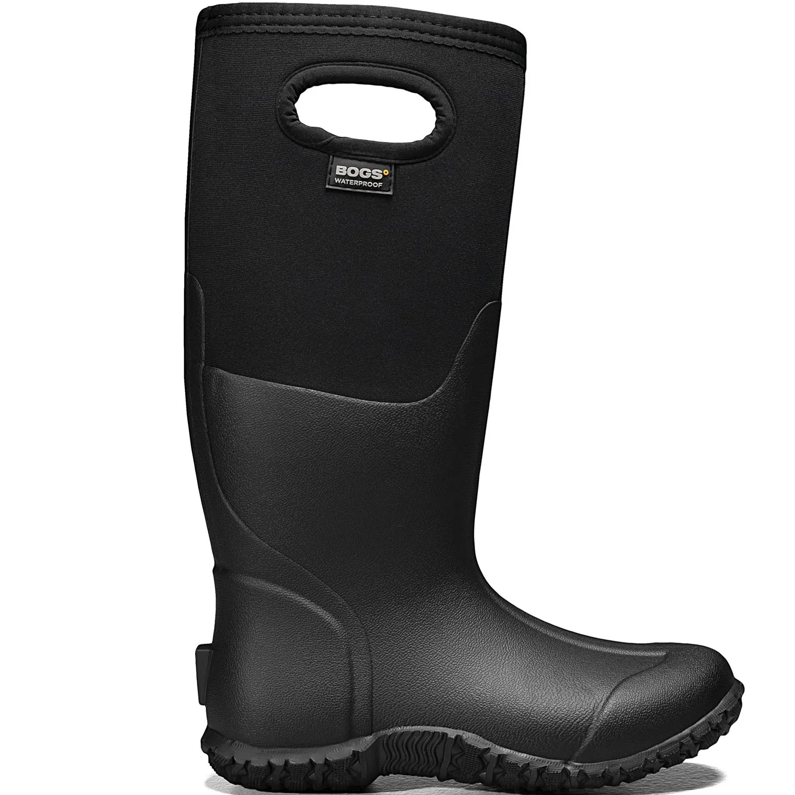 BOGS Womens Mesa Solid Waterproof Wellington Boots - Black