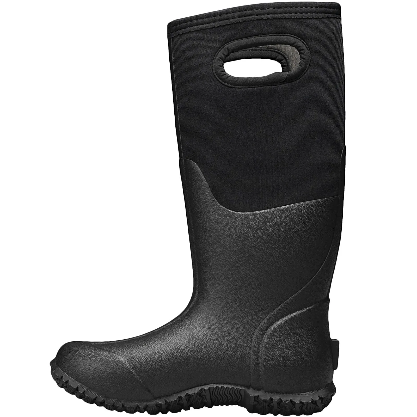 BOGS Womens Mesa Solid Waterproof Wellington Boots - Black