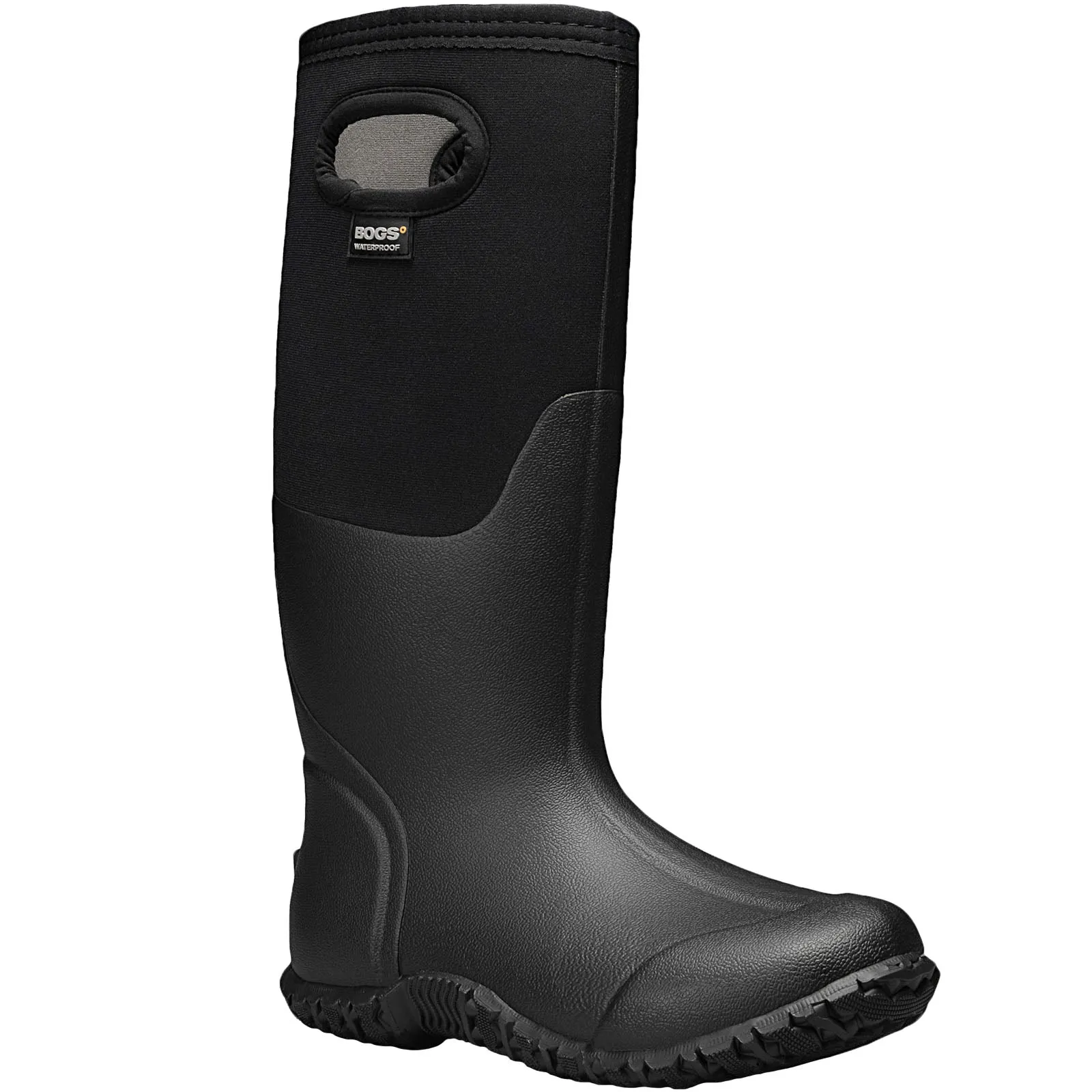 BOGS Womens Mesa Solid Waterproof Wellington Boots - Black