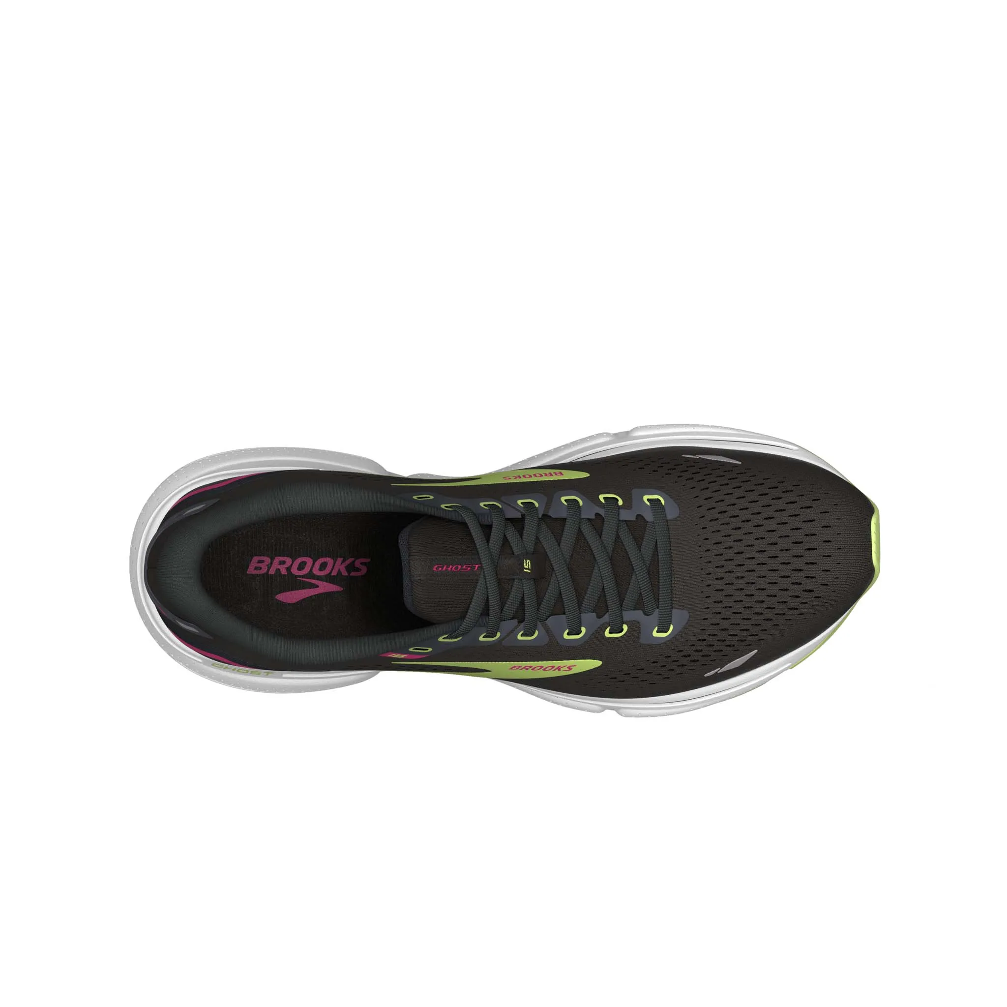 Brooks | Women's Ghost 15 Running Shoes - Black/Ebony