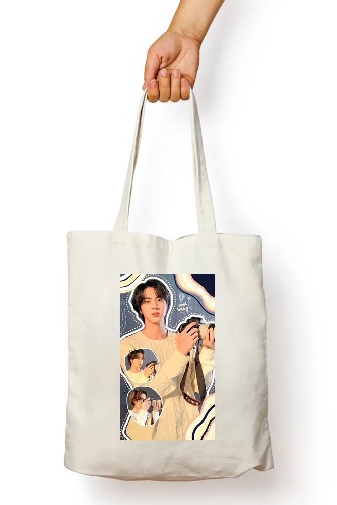 BTS Jin Kpop Tote Bag