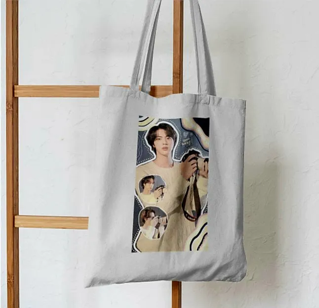 BTS Jin Kpop Tote Bag