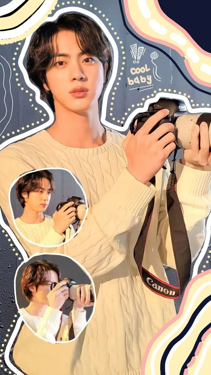 BTS Jin Kpop Tote Bag