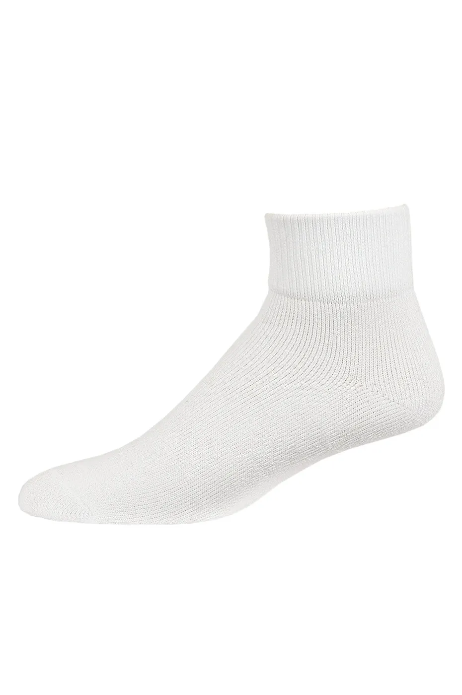 BURUKA QUARTER SPORTS SOCKS (BK285_WHITE)