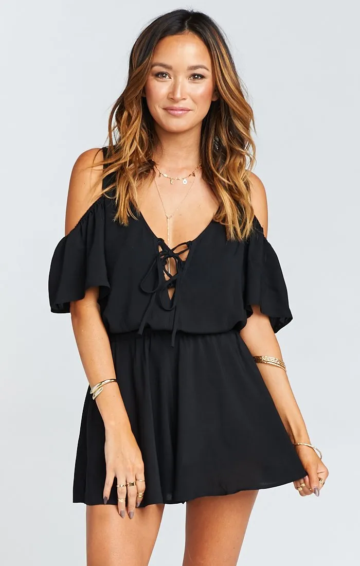 Cameron Cold Shoulder Romper