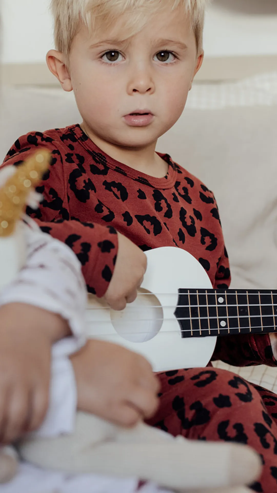 Child Merino Pyjamas - Leopard