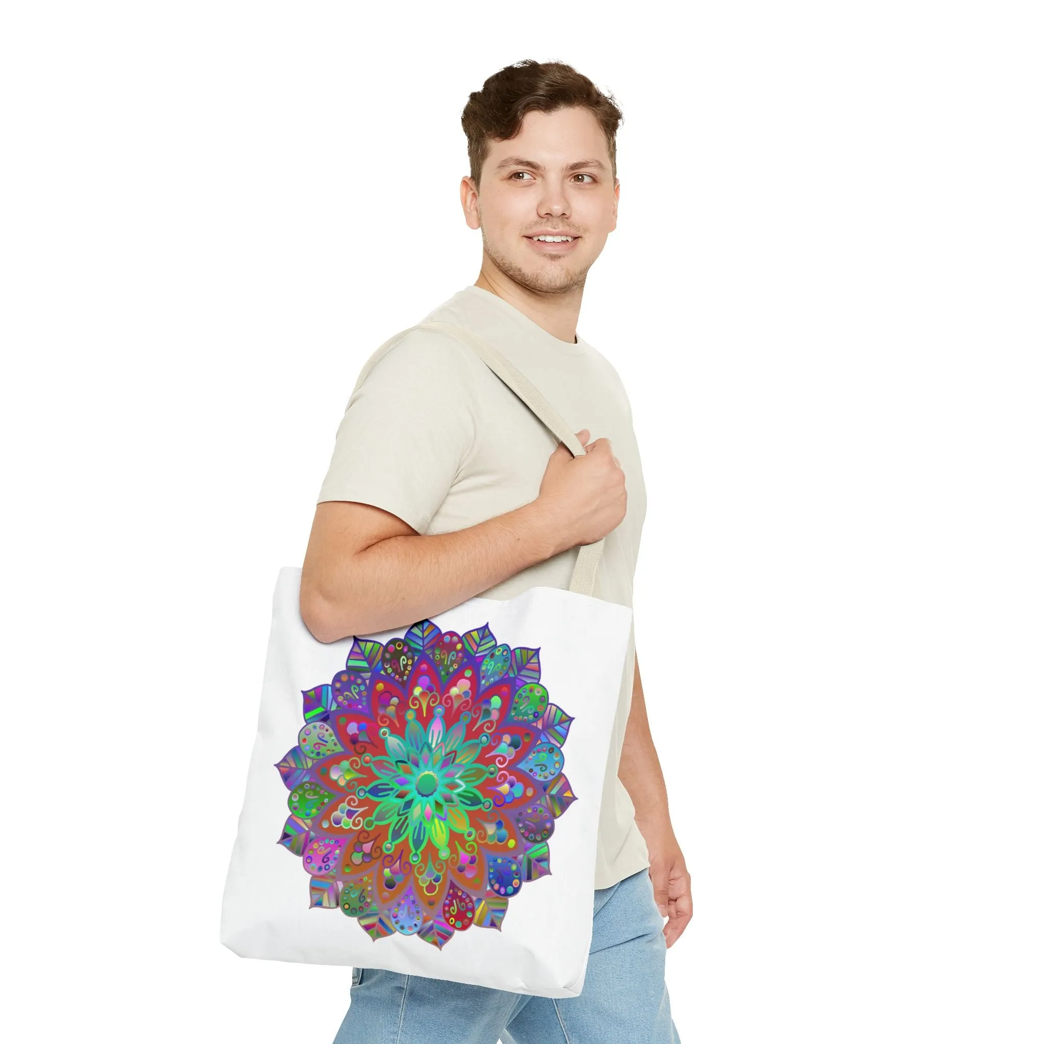 Colorful Mandala Tote Bag (AOP)