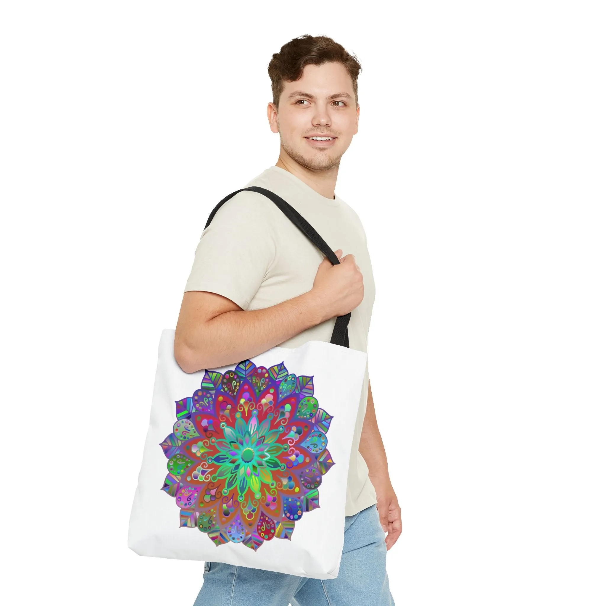 Colorful Mandala Tote Bag (AOP)