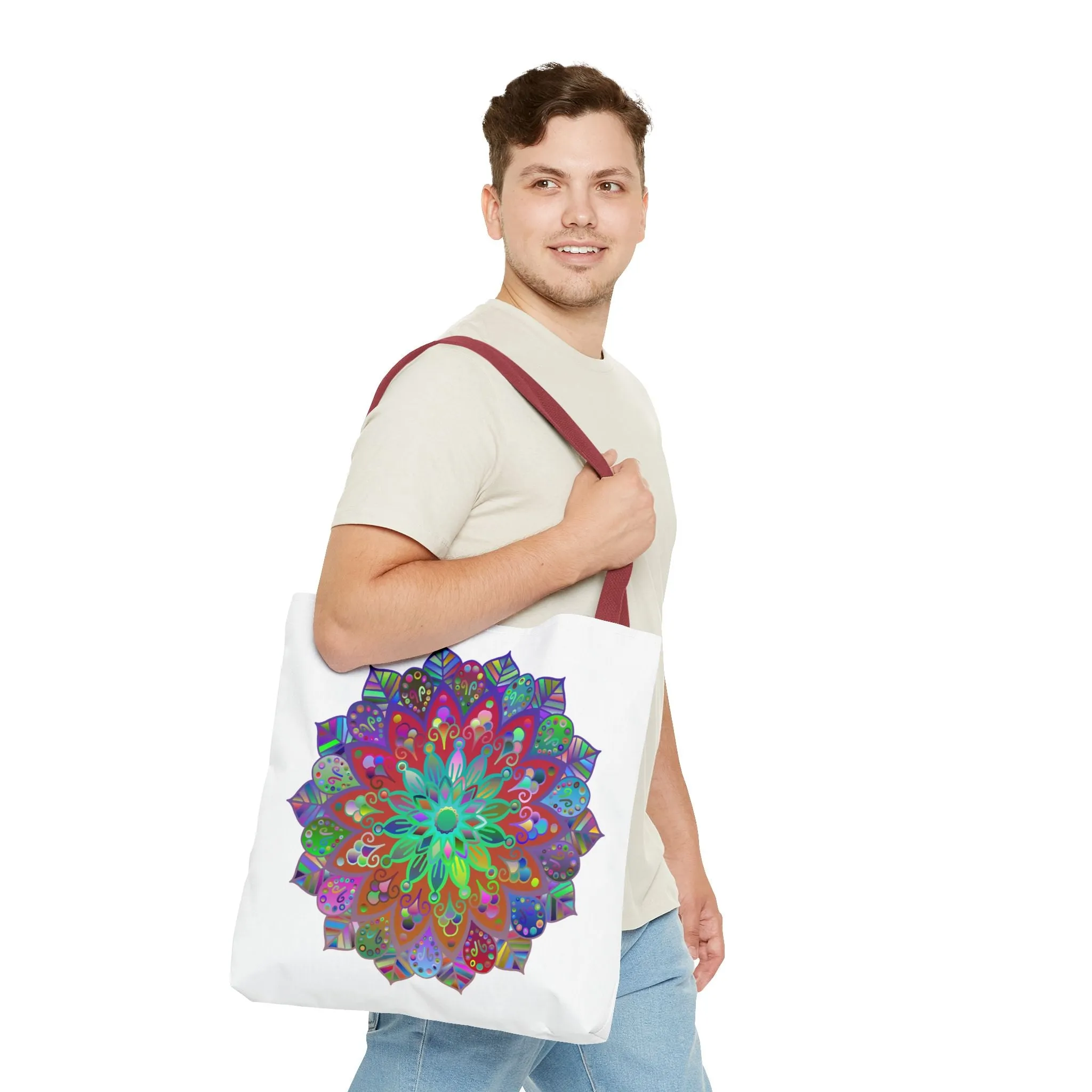 Colorful Mandala Tote Bag (AOP)