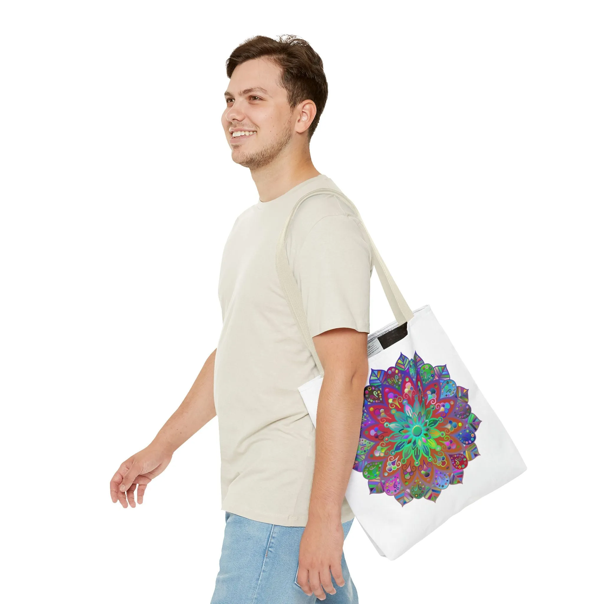 Colorful Mandala Tote Bag (AOP)