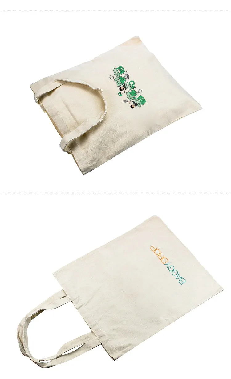 Cotton Canvas Tote Bag 35*42cm