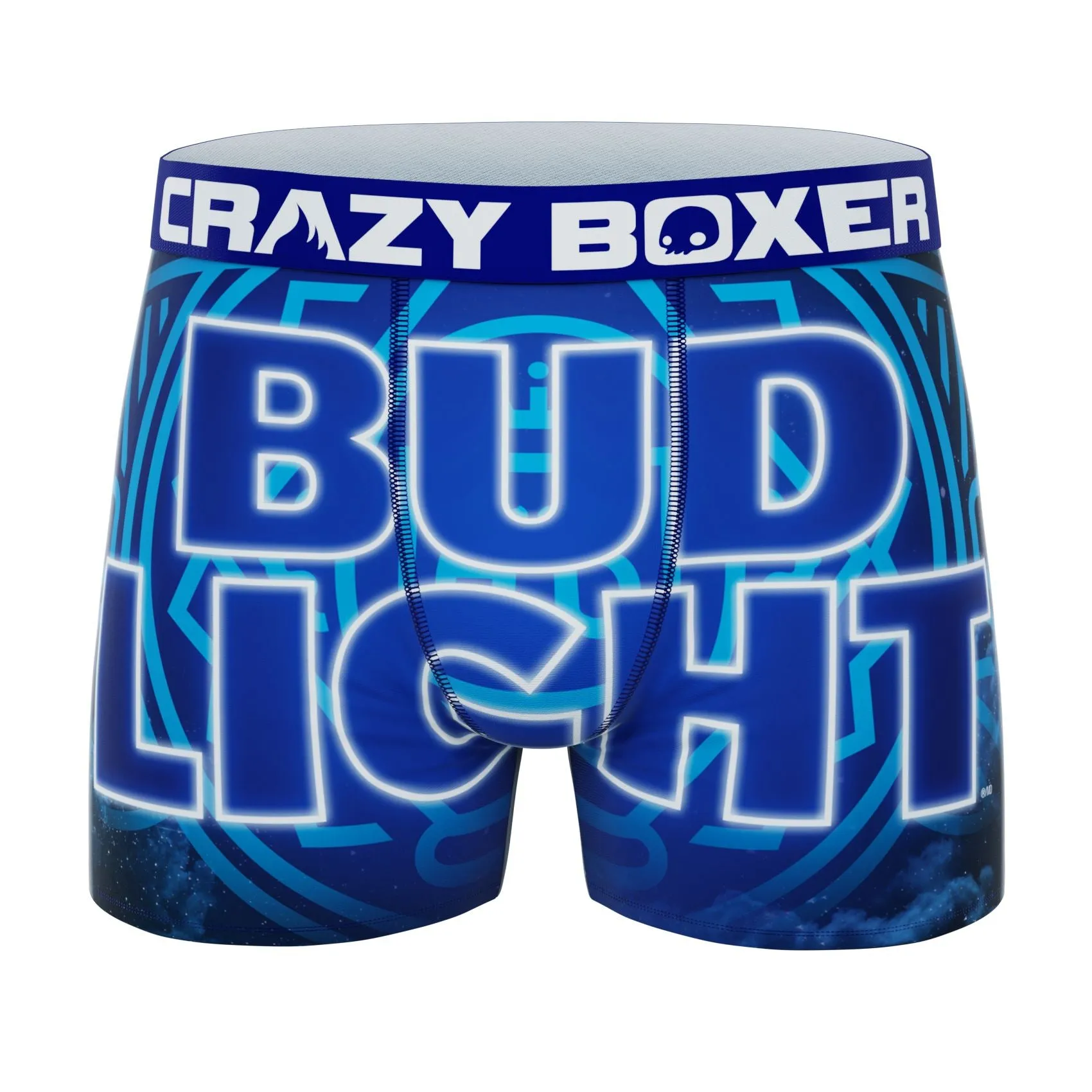 CRAZYBOXER Bud Light Flavored Men's Boxers Briefs and Socks (Creative Packaging)