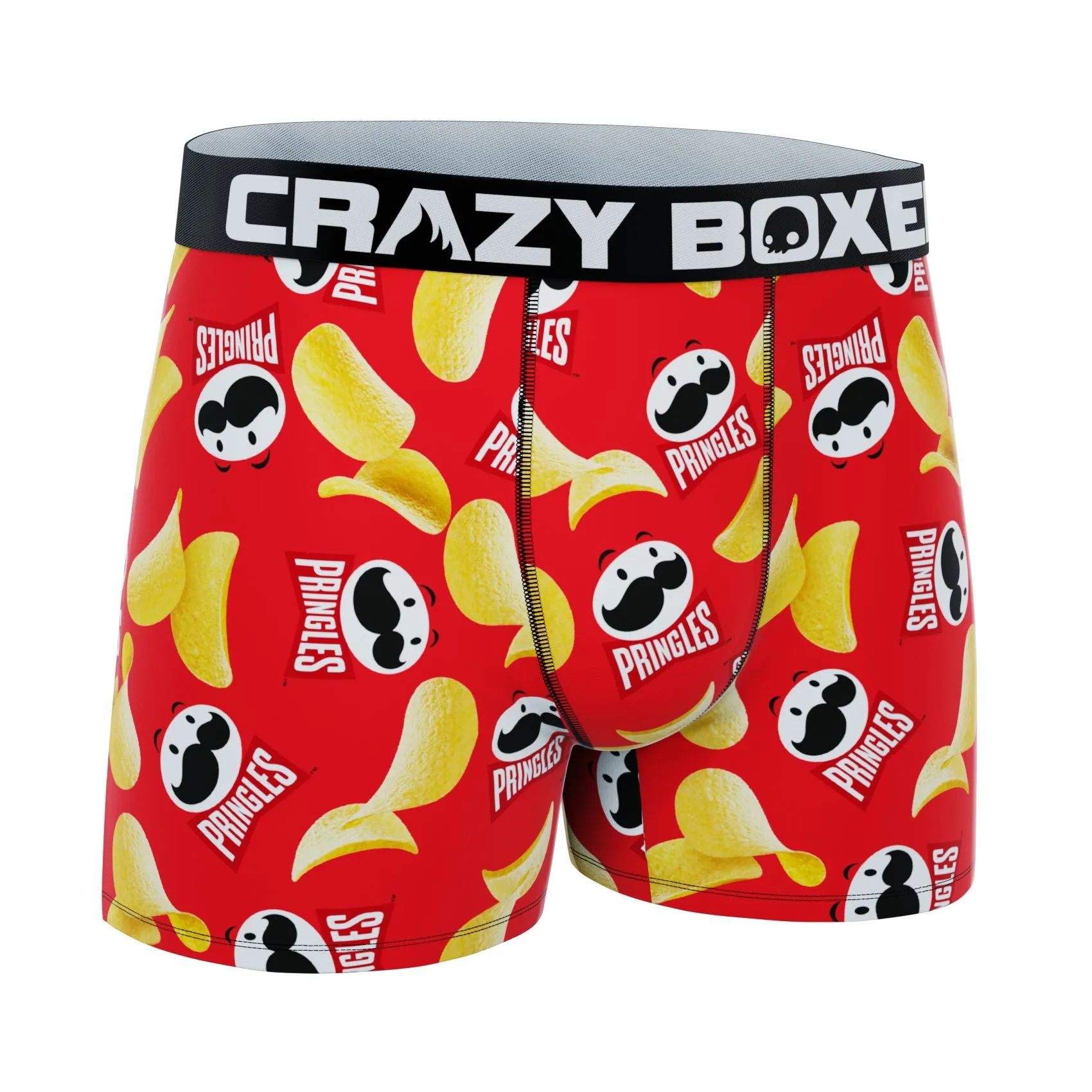 CRAZYBOXER Pringles Classic Chips Men's Boxers Briefs (Creative Packaging)