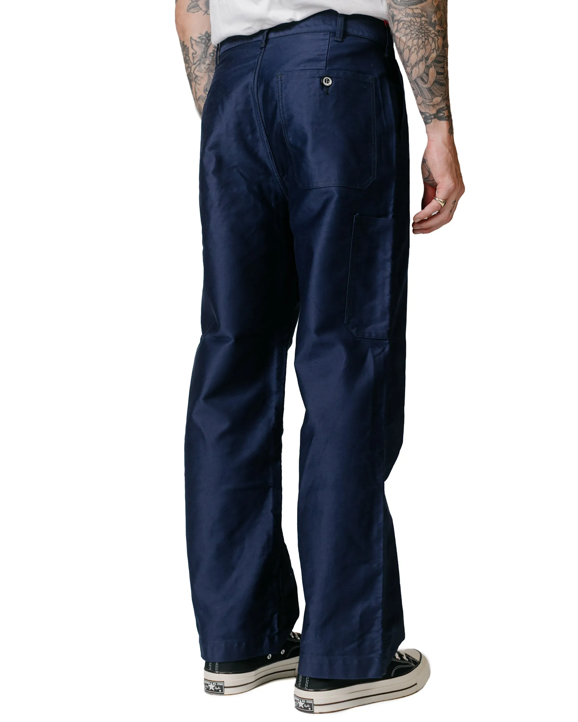 Danton Moleskin Work Pant Blue