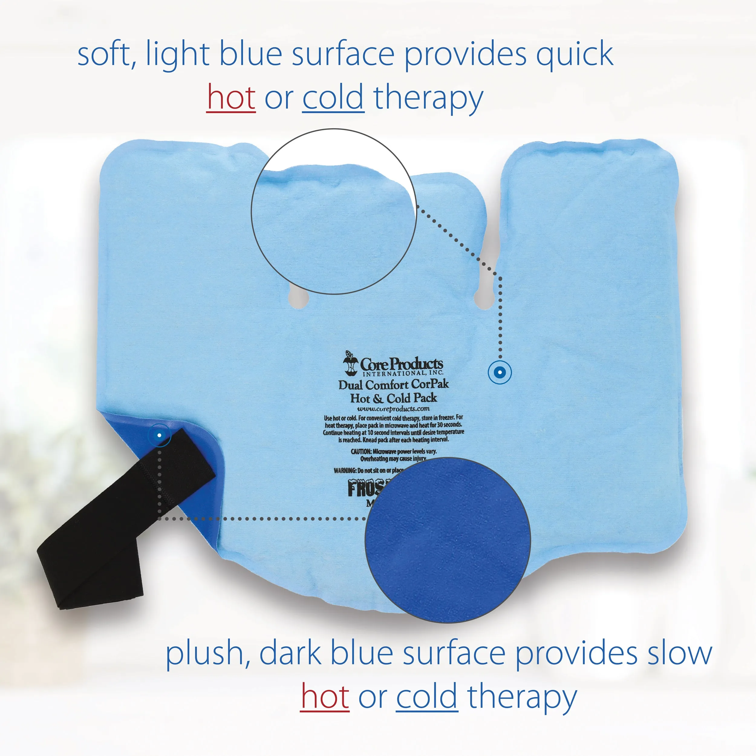 Dual Comfort CorPak Hot & Cold Therapy Pack