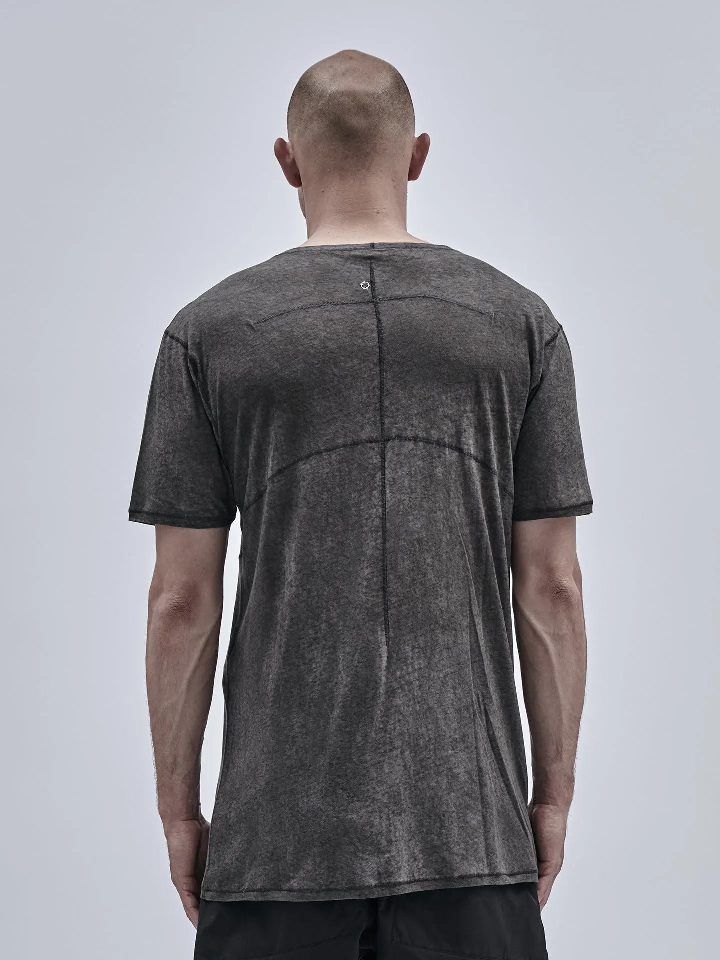 elosu tee cold dyed grey